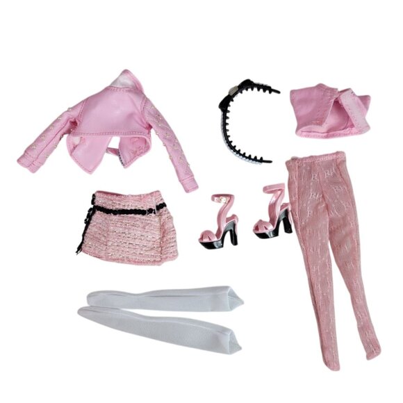 Rainbow High Bella Parker Doll Series 3 Original Clothing Pink Hair 14 PCS MGA - Picture 5 of 10